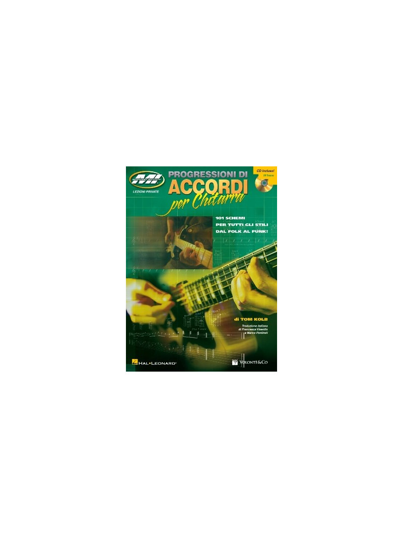 Tom Kolb Progressione di accordi per chitarra (libro/CD)