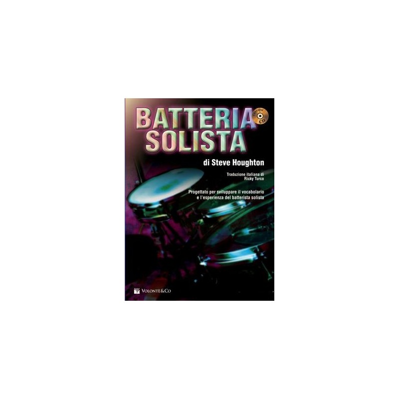 Batteria Solista (libro/CD) Italiano