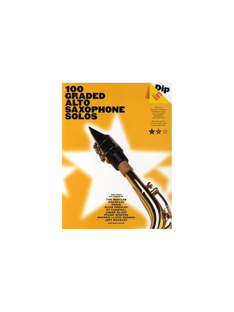 100 Graded Alto Saxophone Solos