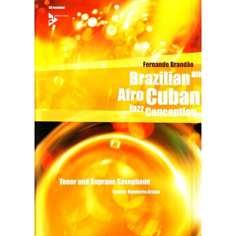Brazilian & Afro Cuban Jazz Conception Tenor & Soprano Sax (book/CD)