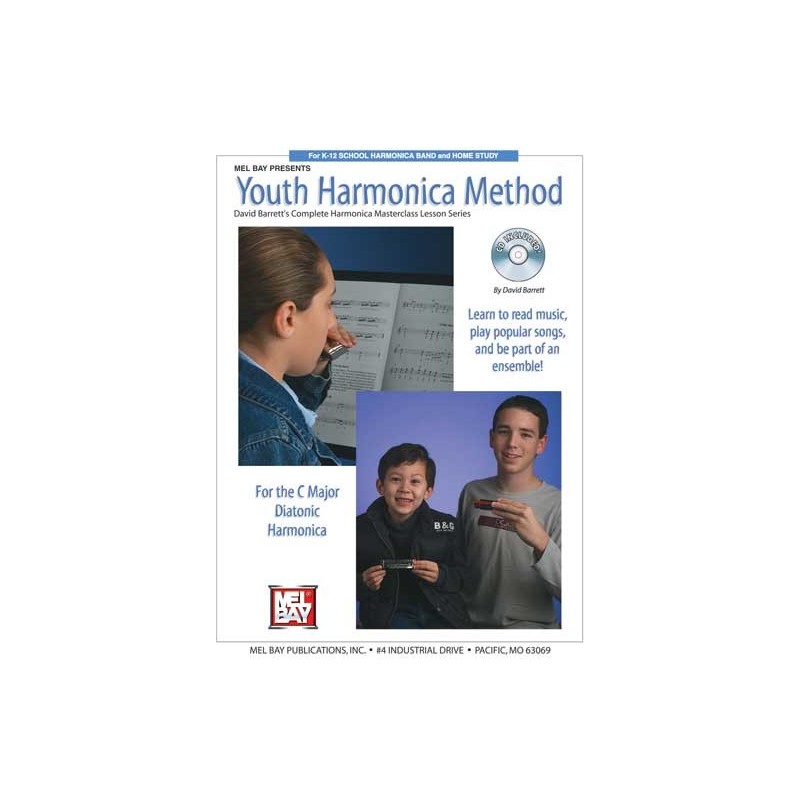 Youth Harmonica Method (book/CD)