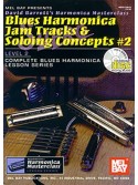 Blues Harmonica Jam Tracks & Soloing Concepts 2 (book/CD)
