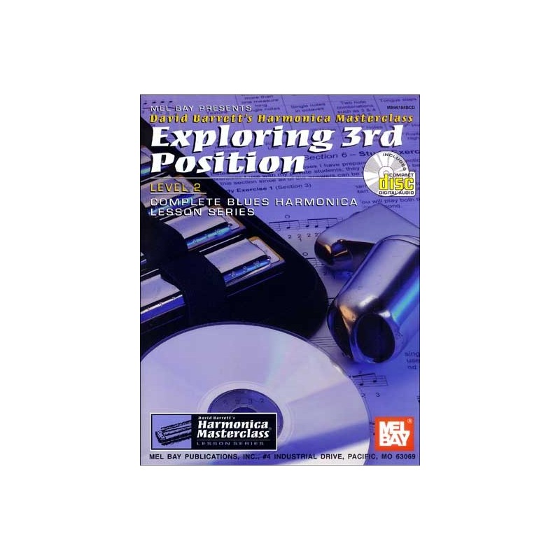 Exploring 3rd Position - Complete Blues Harmonica Lesson (book/CD