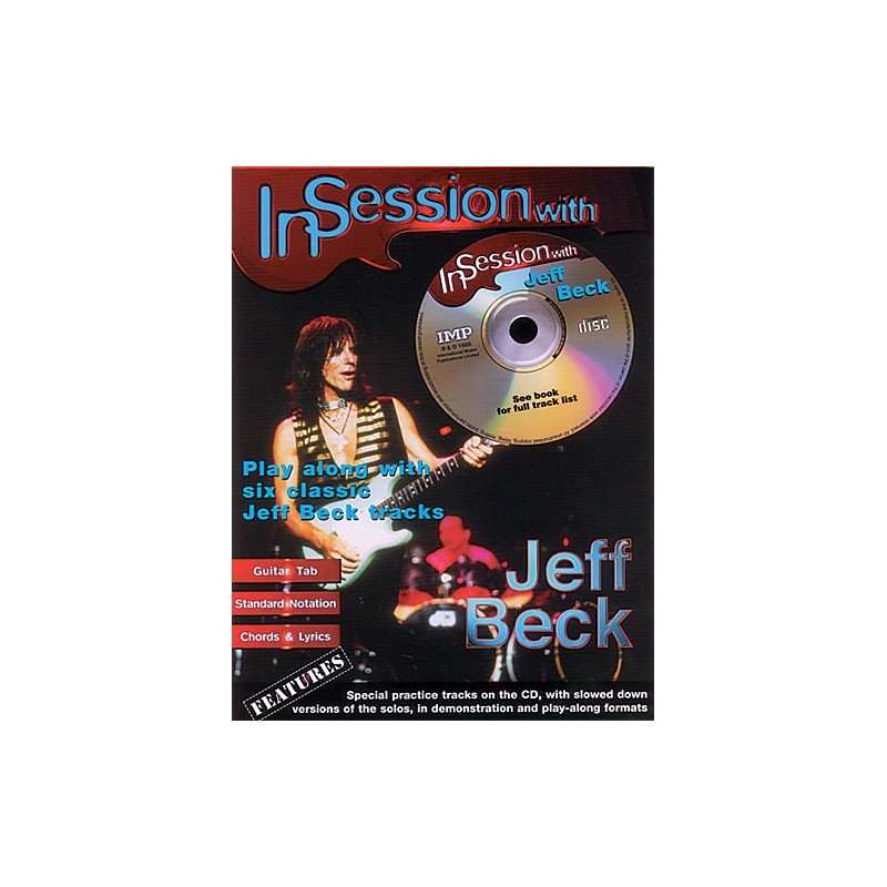 In Session With Jeff Beck (book/CD play-along)