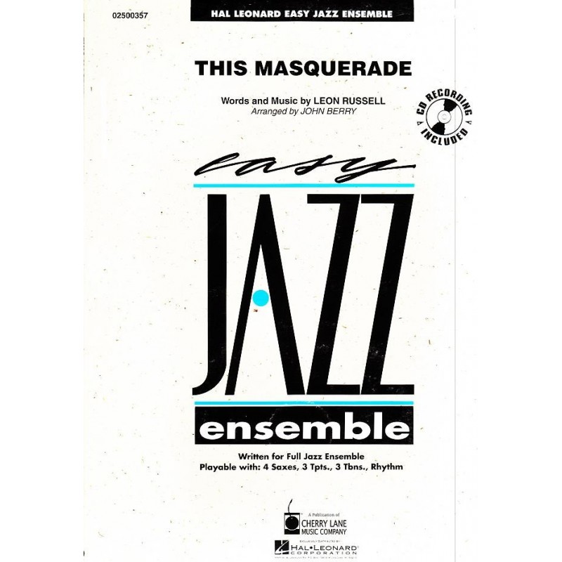 This Masquerade (with CD)