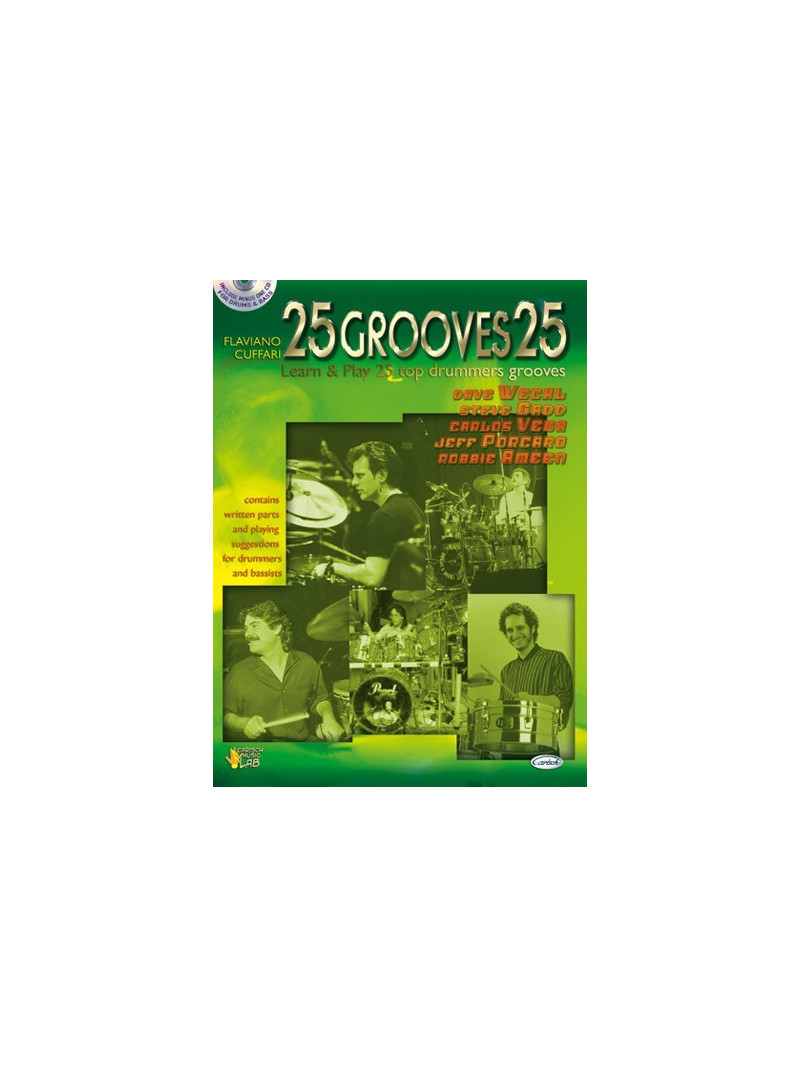 25 grooves 25 (book & CD play-along)