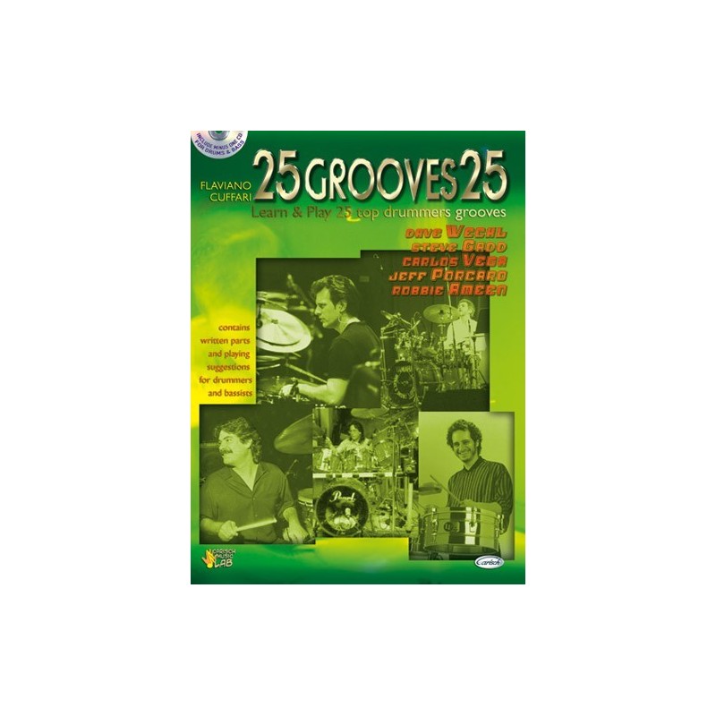 25 grooves 25 (book & CD play-along)