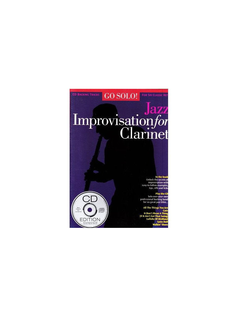Jazz Improvisation for Clarinet (Book/CD)
