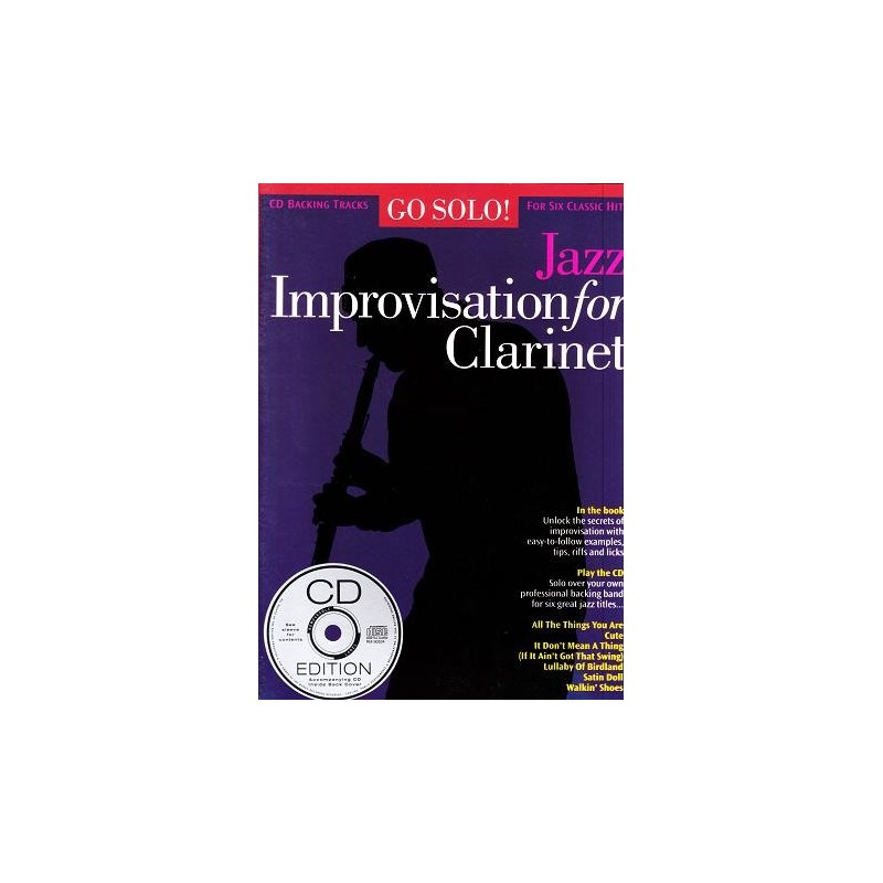 Jazz Improvisation for (Book/CD) Birdland Libreria Milano