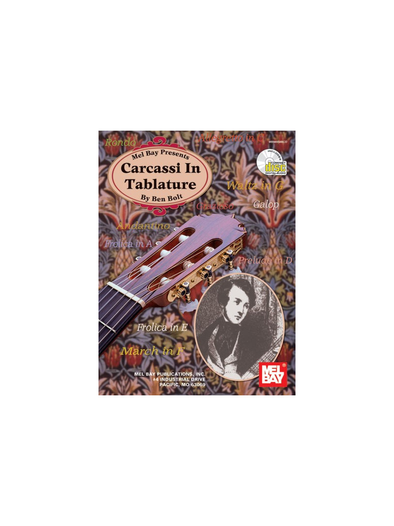 Carcassi in Tablature (book/CD)