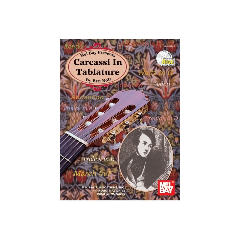 Carcassi in Tablature (book/CD)