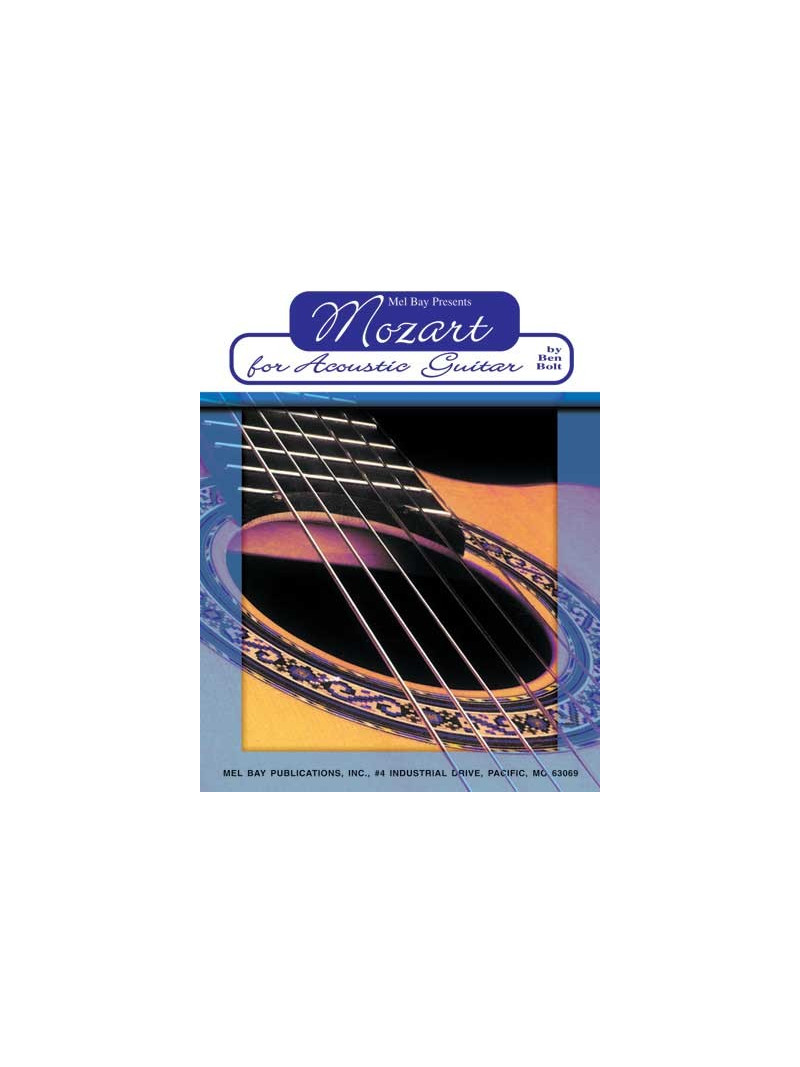 Mozart for Acoustic Guitar (book/CD)