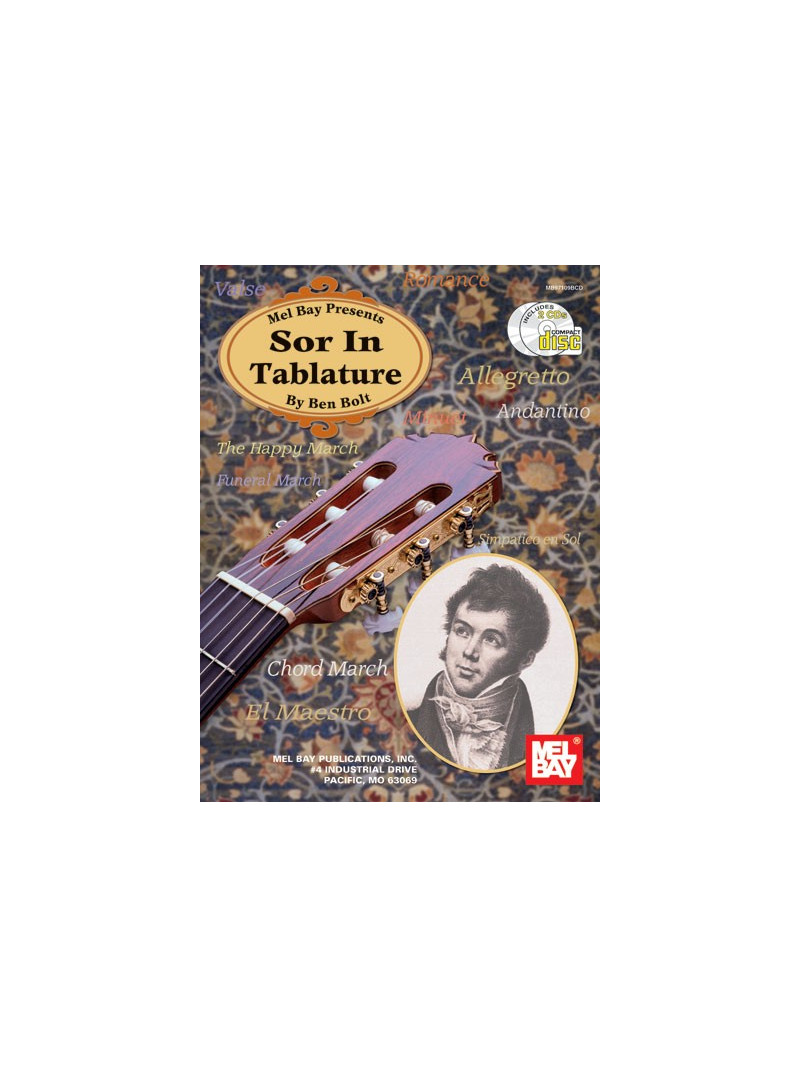 Sor In Tablature (Book/CD)
