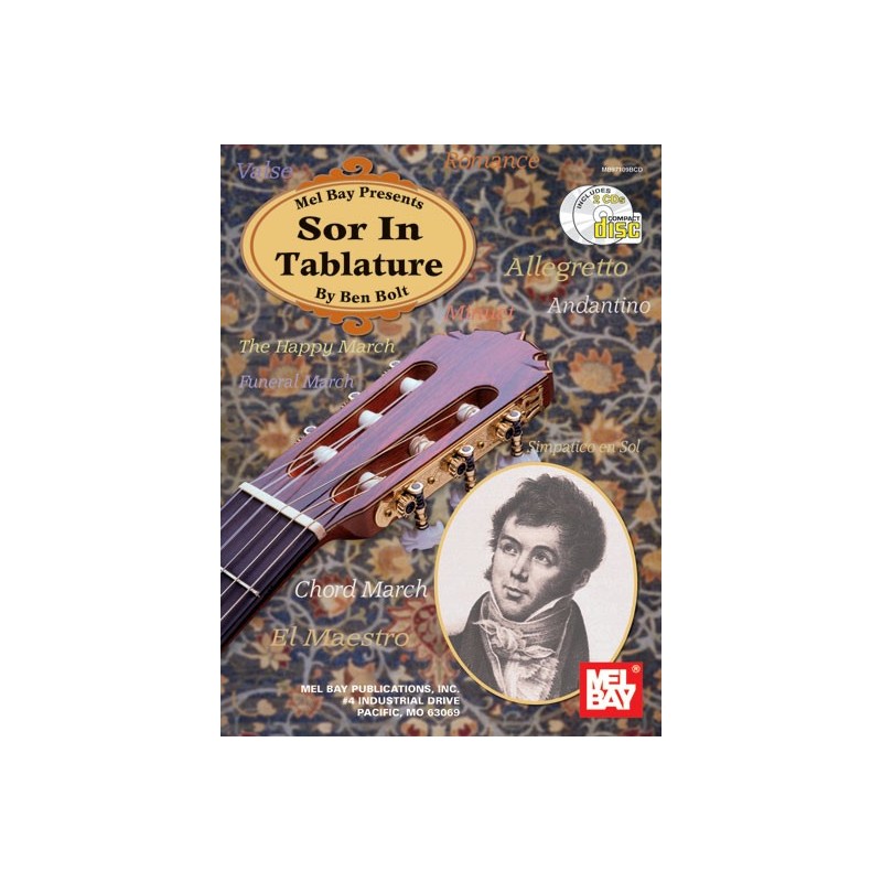 Sor In Tablature (Book/CD)