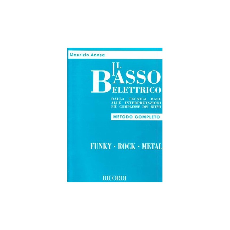 Il basso elettrico: funk, rock, heavy metal