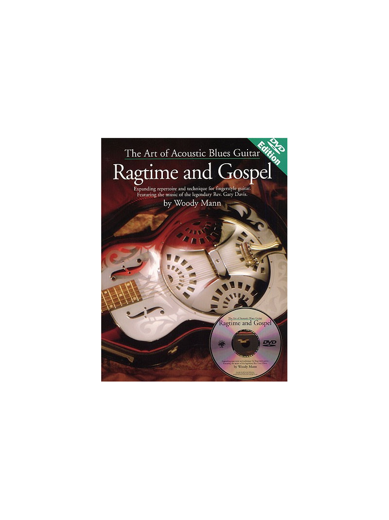 The Art of Acoustic Blues Guitar: Ragtime & Gospel (book/DVD)