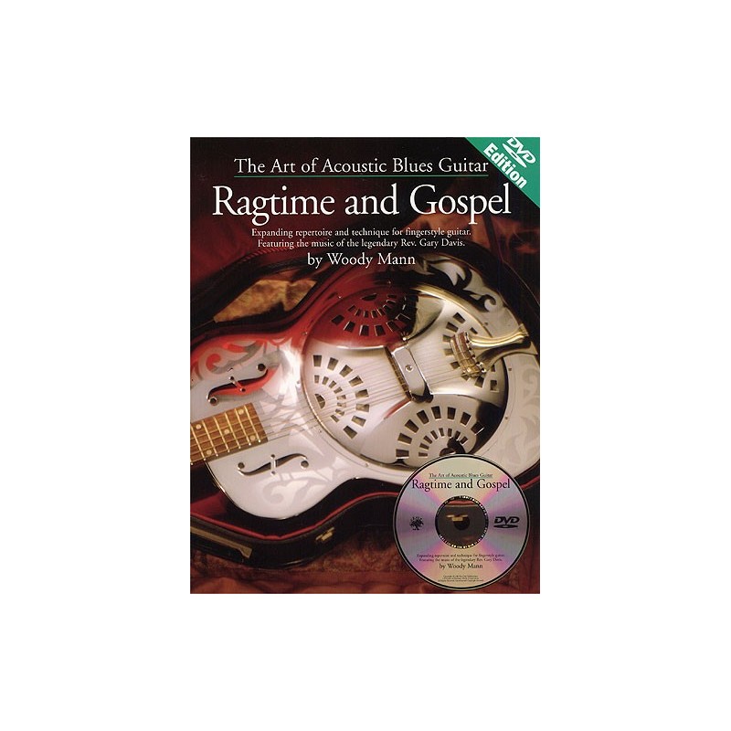 The Art of Acoustic Blues Guitar: Ragtime & Gospel (book/DVD)