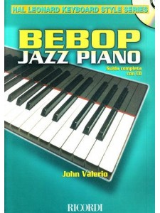 controlador lo mismo frutas Bebop Jazz Piano John Valerio, libri pianoforte www.birdlandjazz.it
