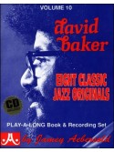 Aebersold 10: David Baker (book/CD play-along)
