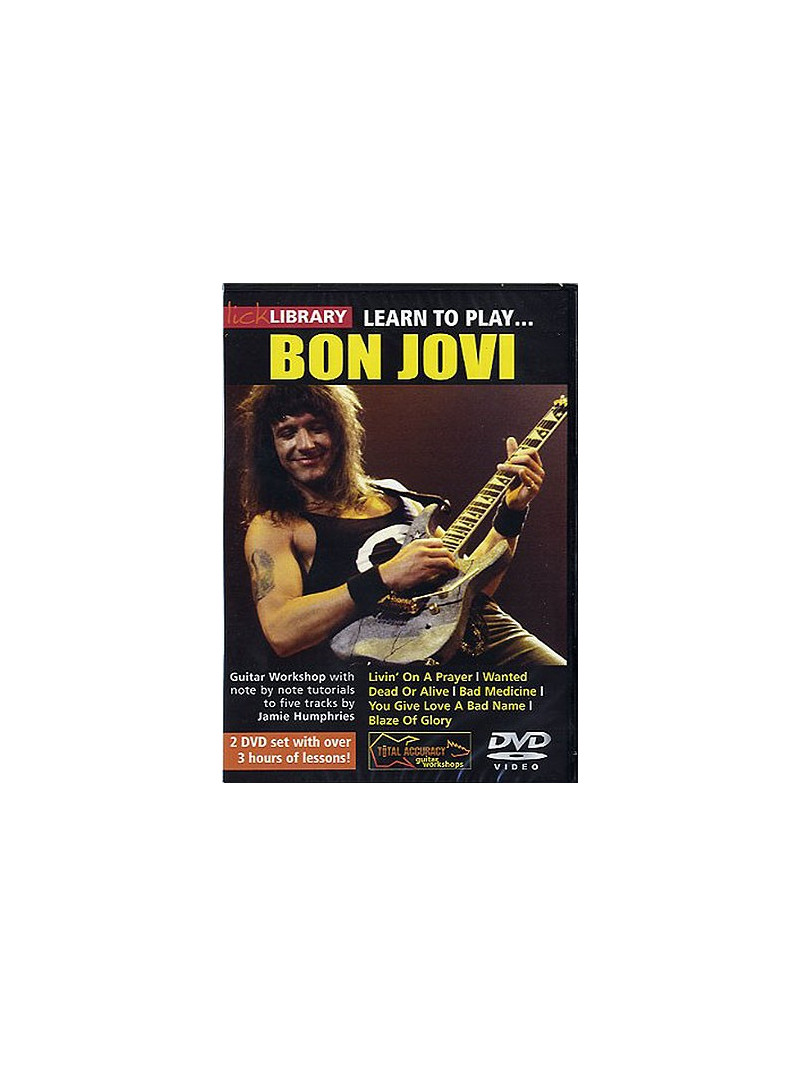 Lick Library: Learn To Play Bon Jovi (2 DVD)