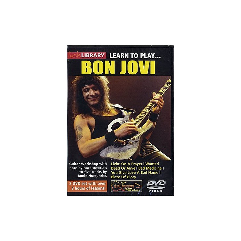 Lick Library: Learn To Play Bon Jovi (2 DVD)