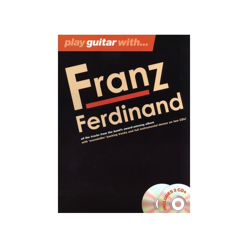 Play Guitar With... Franz Ferdinand (book/CD)