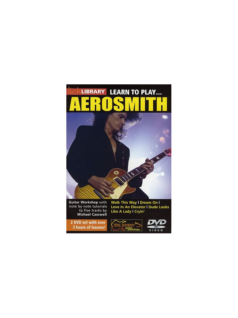Lick Library: Learn to Play Aerosmith (2 DVD)