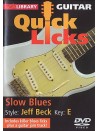 Lick Library: Jeff Beck Slow Blues (DVD)