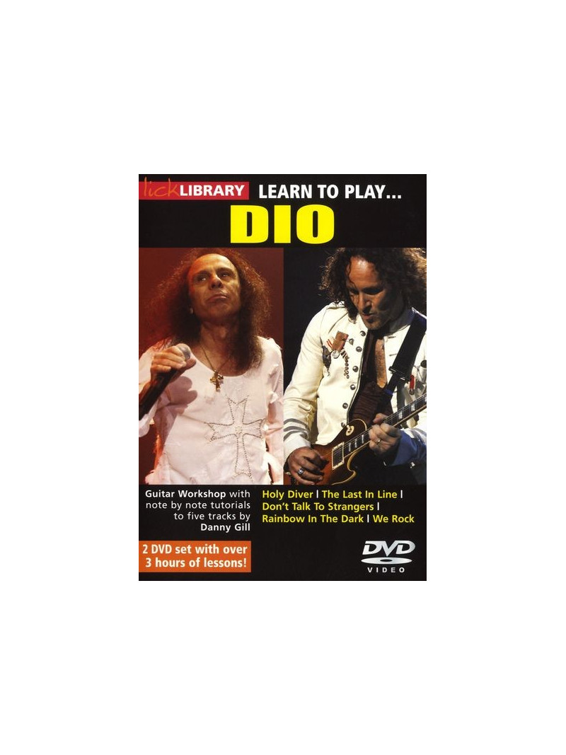 Lick Library: Learn To Play Dio (2DVD)