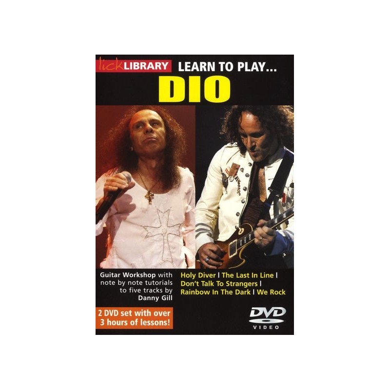 Lick Library: Learn To Play Dio (2DVD)