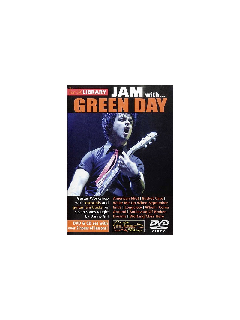 Lick Library: Jam with Green Day (DVD/CD)