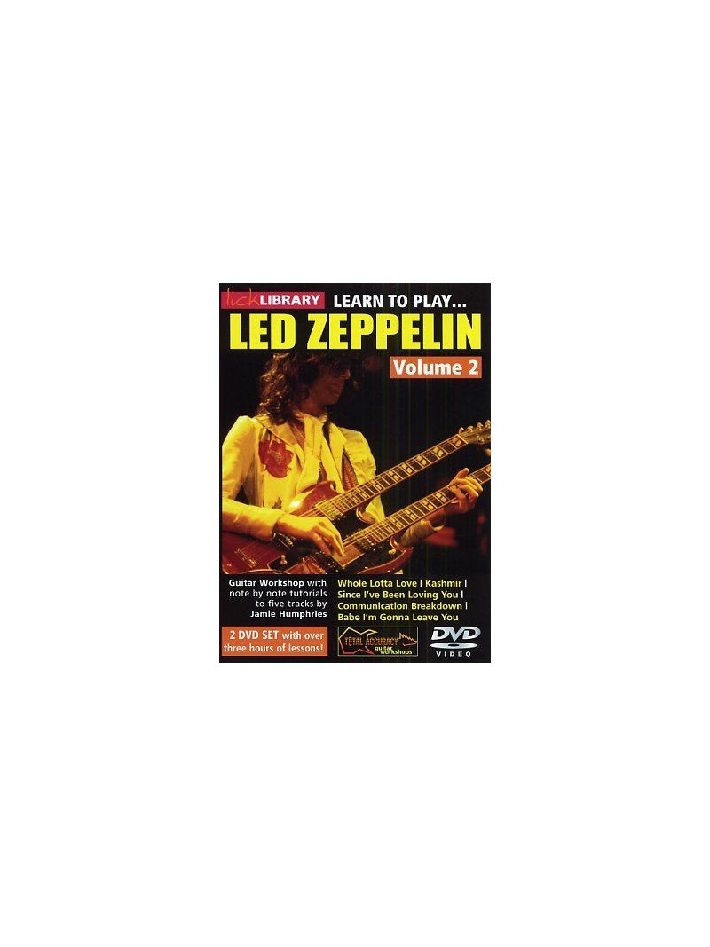 Lick Library: Learn To Play Led Zeppelin 2 (2DVD)