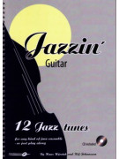 Jazzin': Guitar (book/CD play-along)
