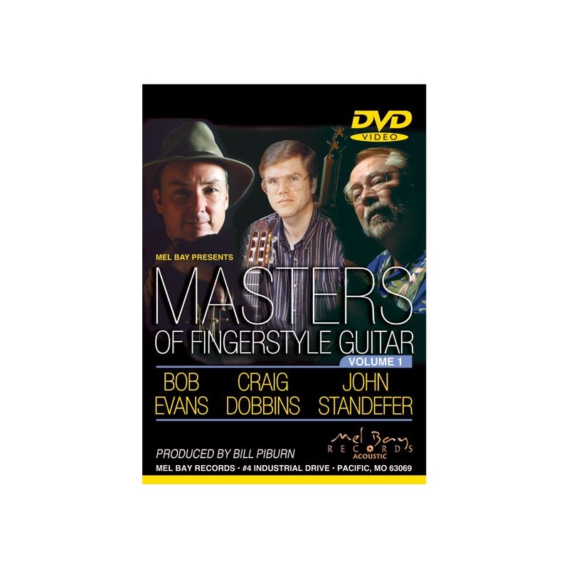 Masters of Fingerstyle Guitar, Volume 1 (DVD)