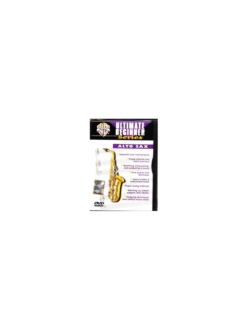 Ultimate Beginner Series - Alto Sax  (DVD)