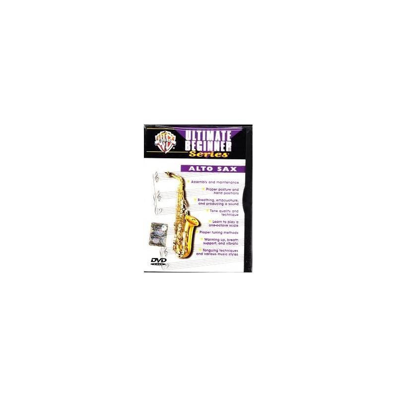 Ultimate Beginner Series - Alto Sax  (DVD)