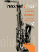 6 Trios for Alto Sax & Rhythm Section 1 (book/CD play-along)