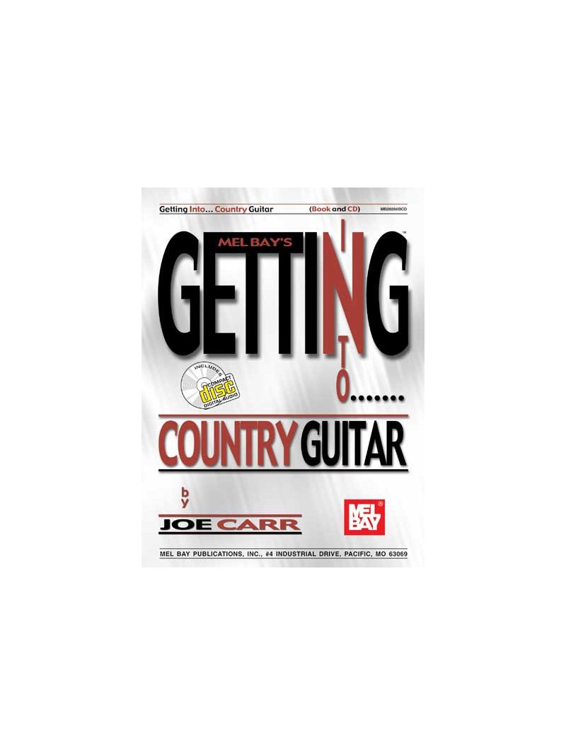 Getting Into Country Guitar (book/CD)