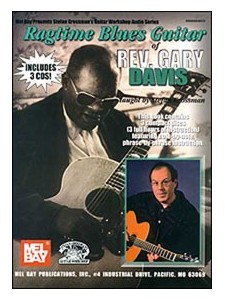 Rev. Gary Davis - Ragtime Blues Guitar (book/3 CD)