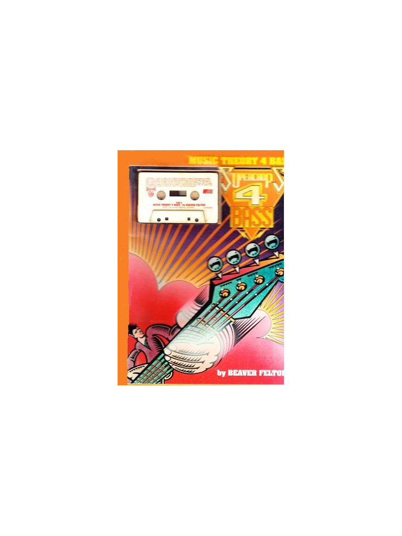 Superchops 4 bass: music theory (book & cassette)