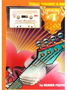 Superchops 4 bass: music theory (book & cassette)