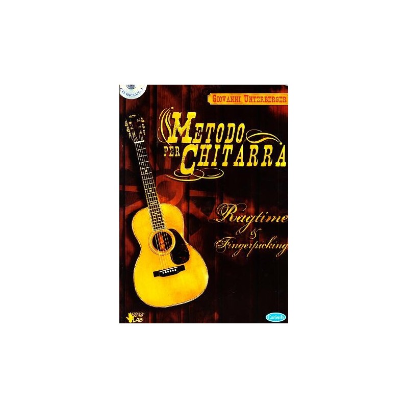 Metodo per Chitarra, Ragtime & Fingerpicking (book/CD)