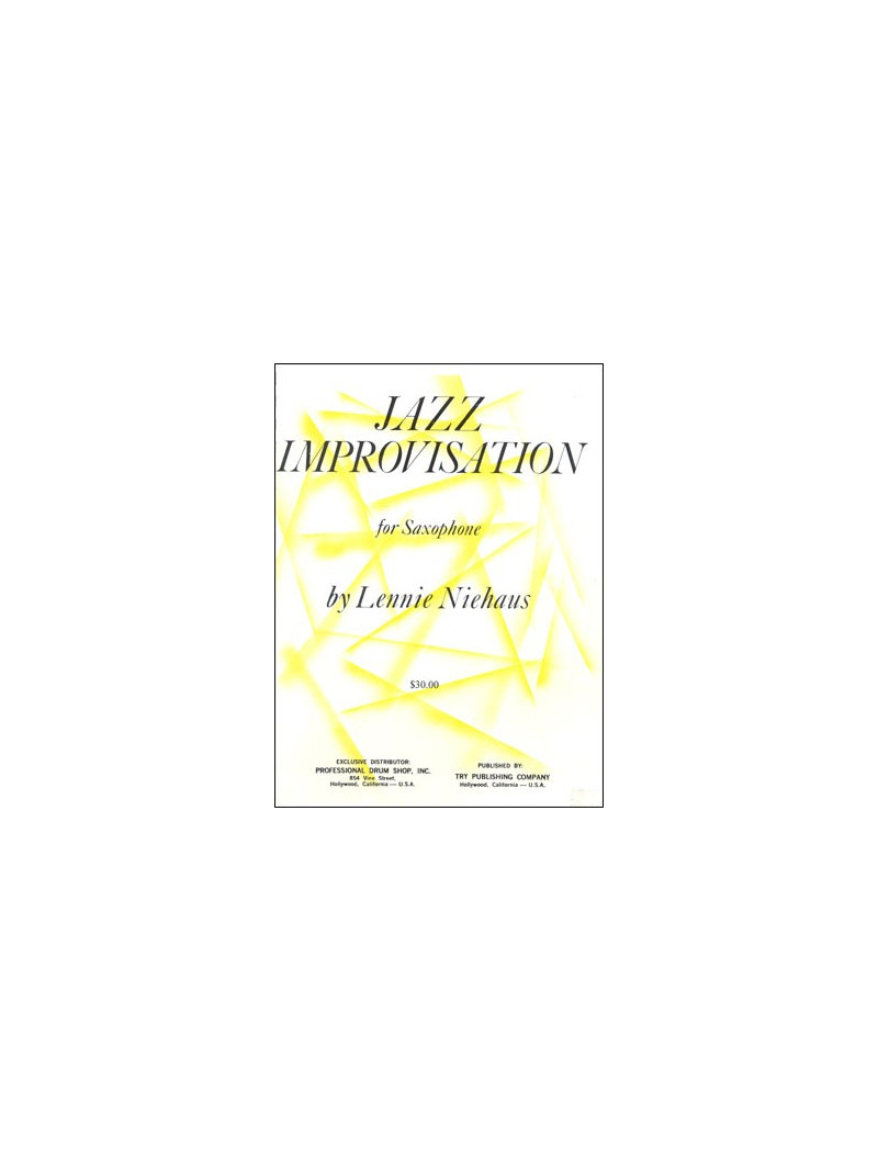 Jazz Improvisation For Saxophone