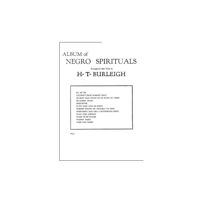Album of Negro Spirituals