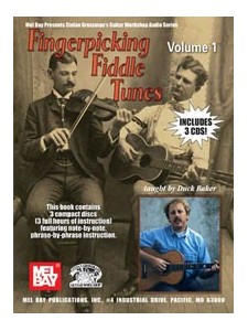 Fingerpicking Fiddle Tunes Volume 1 (book/3 CD)