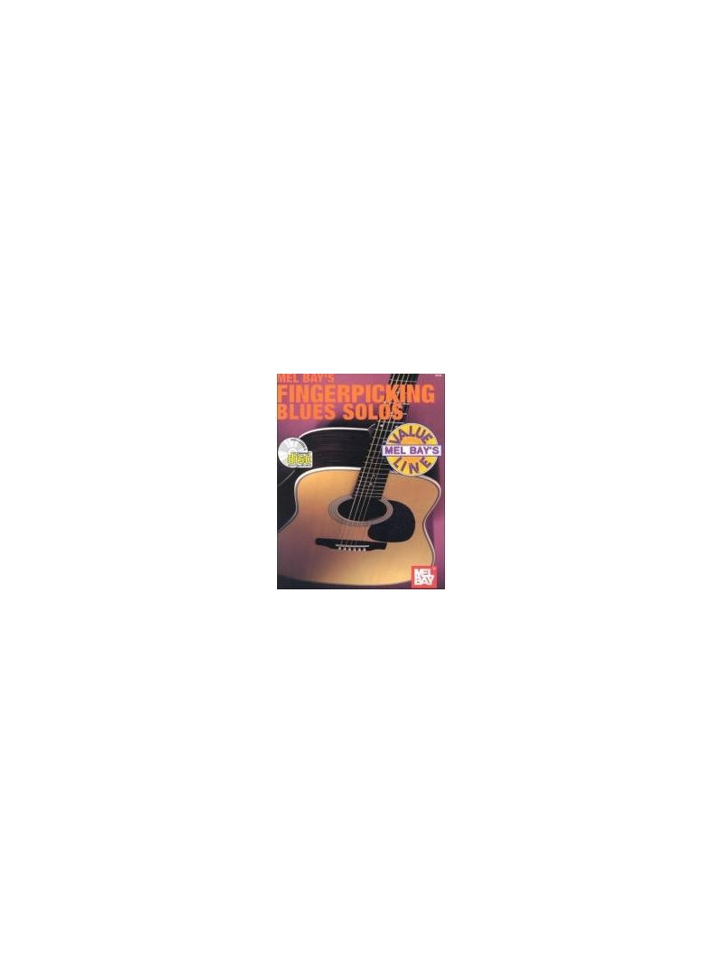 Fingerpicking Blues Solos (book/CD)