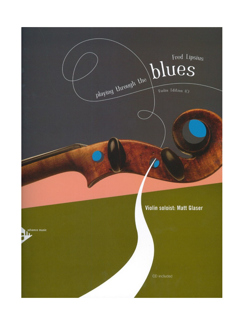 Playing Through the Blues: Violin (book/CD play-along)