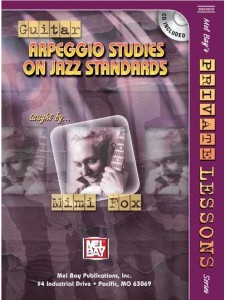 Private lessons Series: Guitar Arpeggio Studies on Jazz Standards (book/CD) 