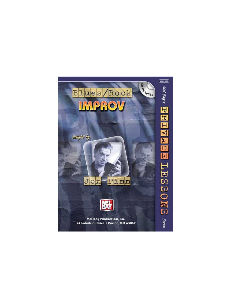 Private Lessons Series: Blues/Rock Improv (book/CD)