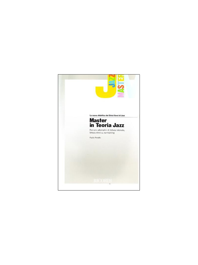 Master in teoria jazz (libro/CD)